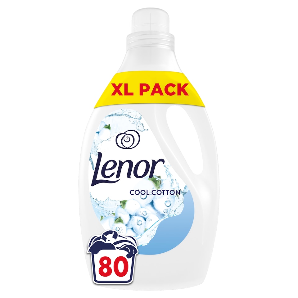 image 1 of Lenor Fabric Conditioner Cool Cotton 80 Washes 2.64L