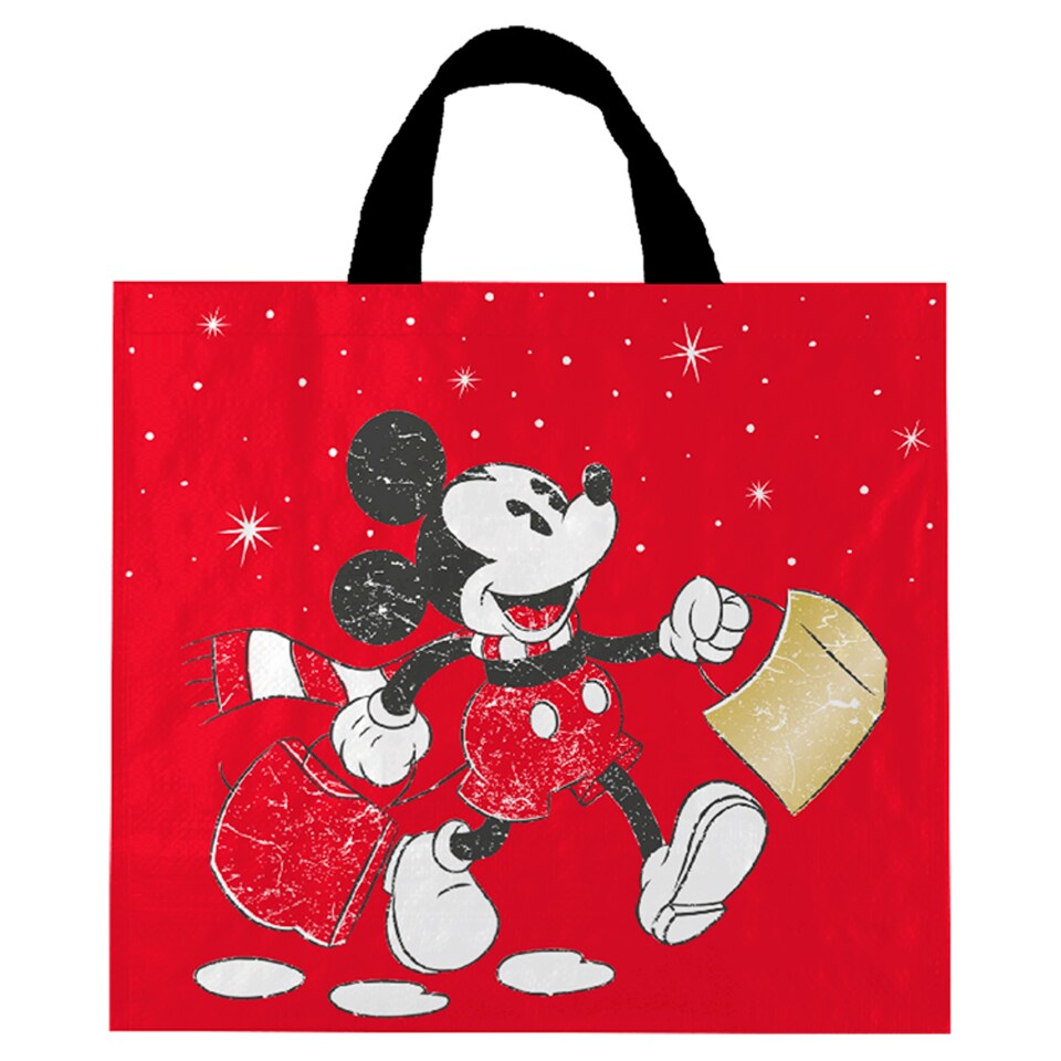 image 1 of Tesco Disney Minnie Mickey Christmas Bag