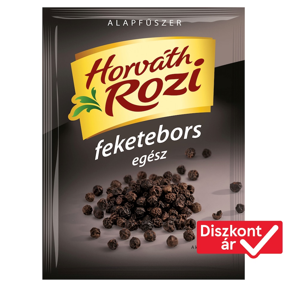Horváth Rozi Dried Whole Black Pepper 16 g
