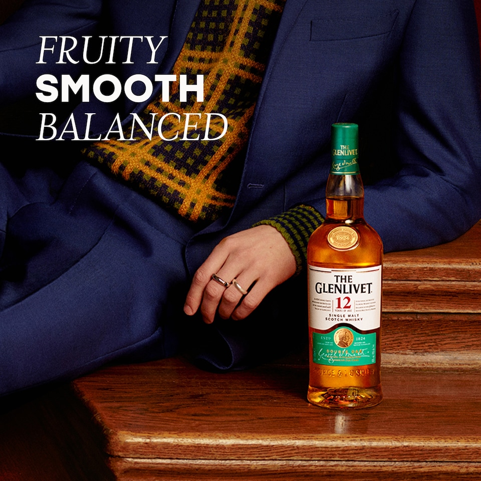 image 1 of The Glenlivet 12 Year Old Single Malt Scotch Whisky 70cl