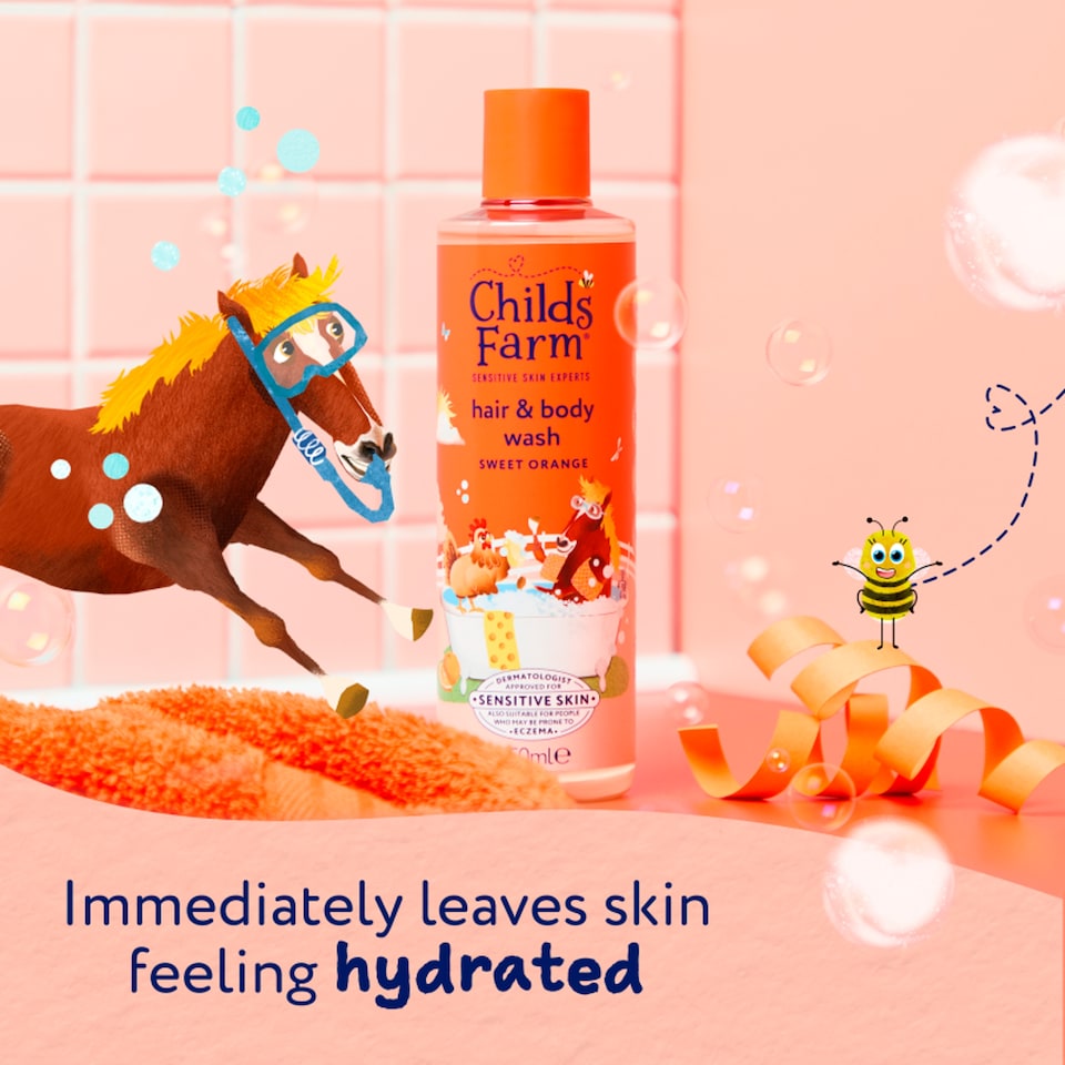 image 1 of Childs Farm Hair & Body Wash - Sweet Orange 250ml