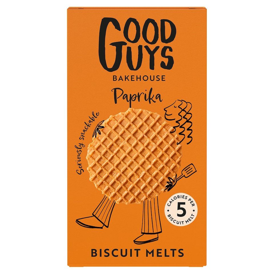 Good Guys Bakehouse Biscuit Melts Paprika 50g