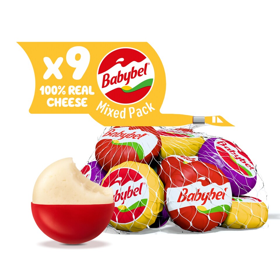 Babybel Mini Mixed Pack 9 X 20G