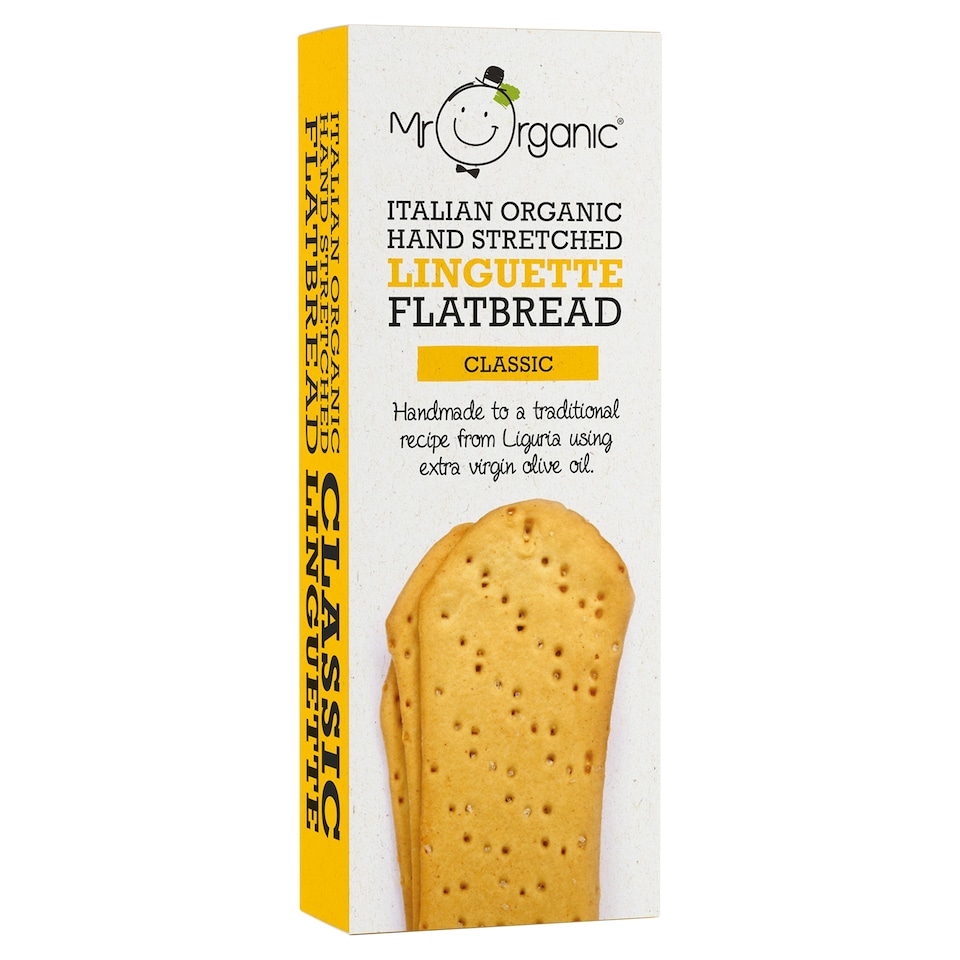 Mr Organic Linguette Flatbread - Classic 150g