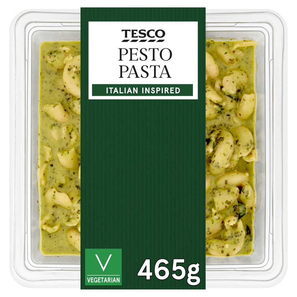 Tesco Pesto Pasta 465G
