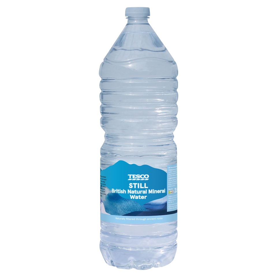 Tesco British Natural Mineral Water Still 2L