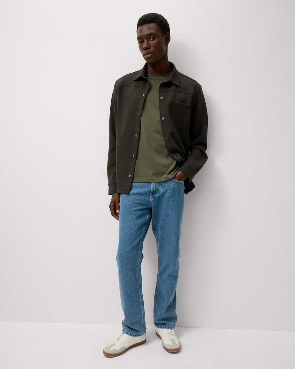 image 1 of F&F Pure Cotton T-Shirt in Khaki