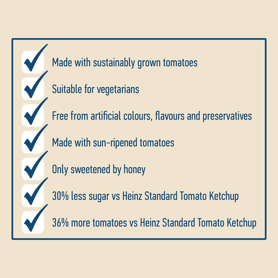 image 1 of Hellmanns Ketchup Sweetened With Honey 430Ml