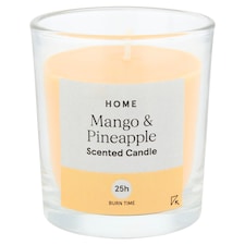 Tesco Scented Candle Mango & Pineapple 95G