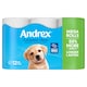 image 1 of Andrex Complete Clean Toilet Tissue Mega Rolls 12 Pack