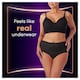 image 2 of Always Discreet Boutique Incontinence Pants Black Medium 9 pack