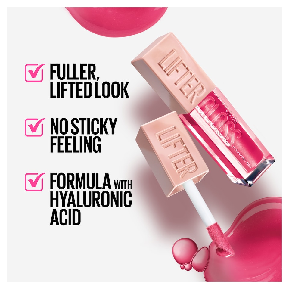 image 1 of Maybelline Lifter Gloss Lip Gloss, 21 Gummy Bear, 5.4ml