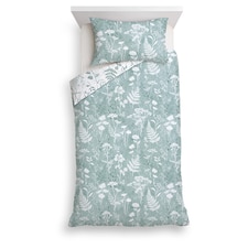 F&F Home Bedding Natures Way Silhouette Floral Duvet Set Single