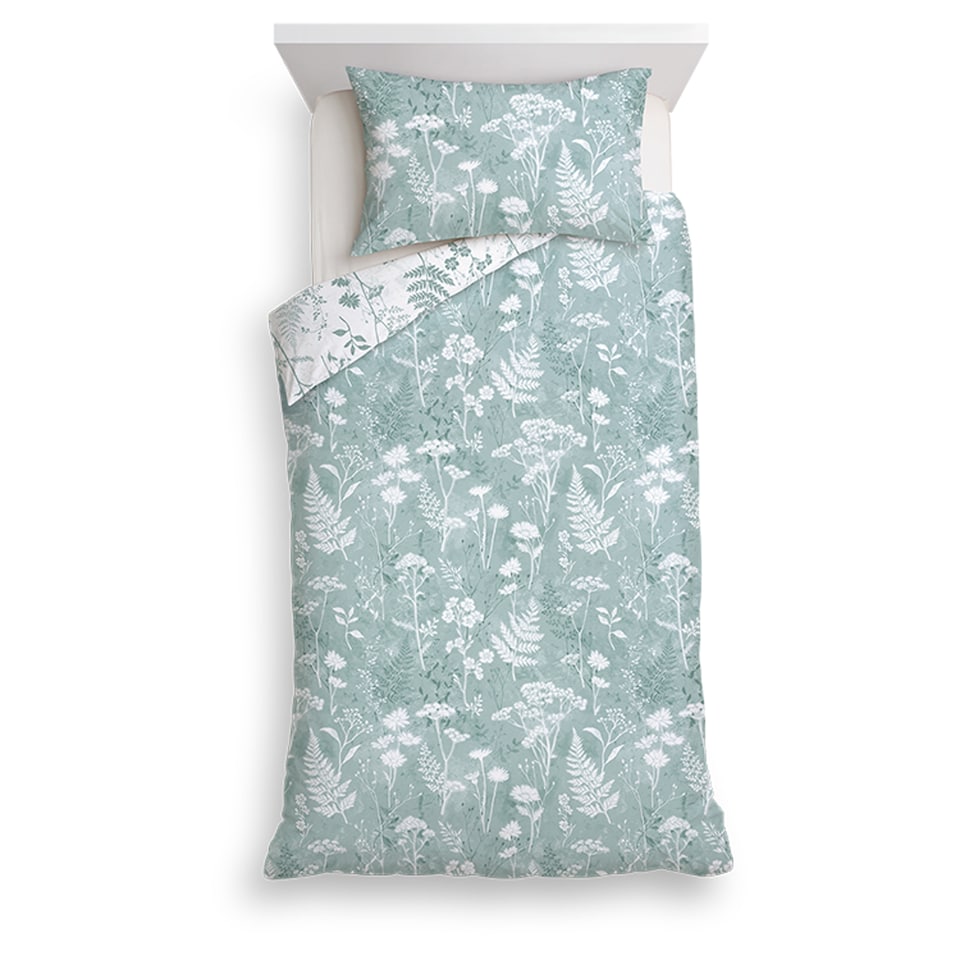 F&F Home Bedding Natures Way Silhouette Floral Duvet Set Single