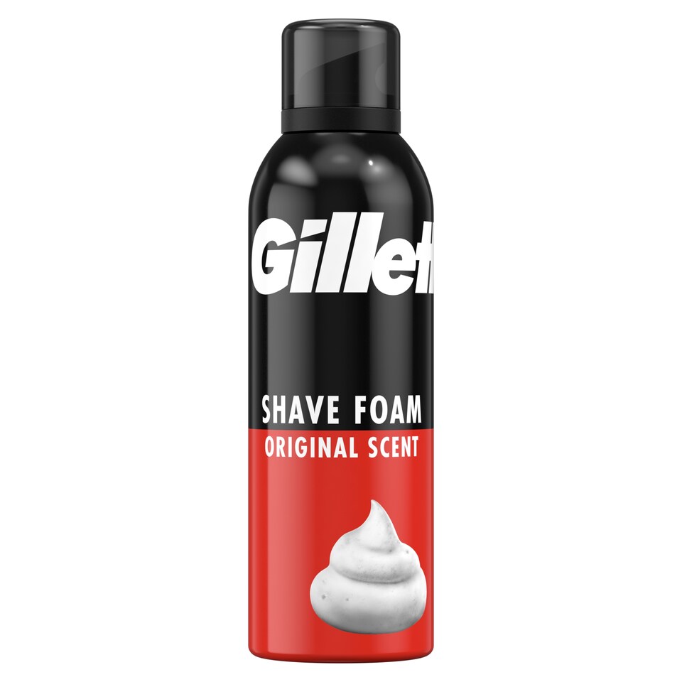 image 1 of Gillette Classic Original Scent Pena Na Holenie, Rýchle A Ľahké Holenie, 200ml