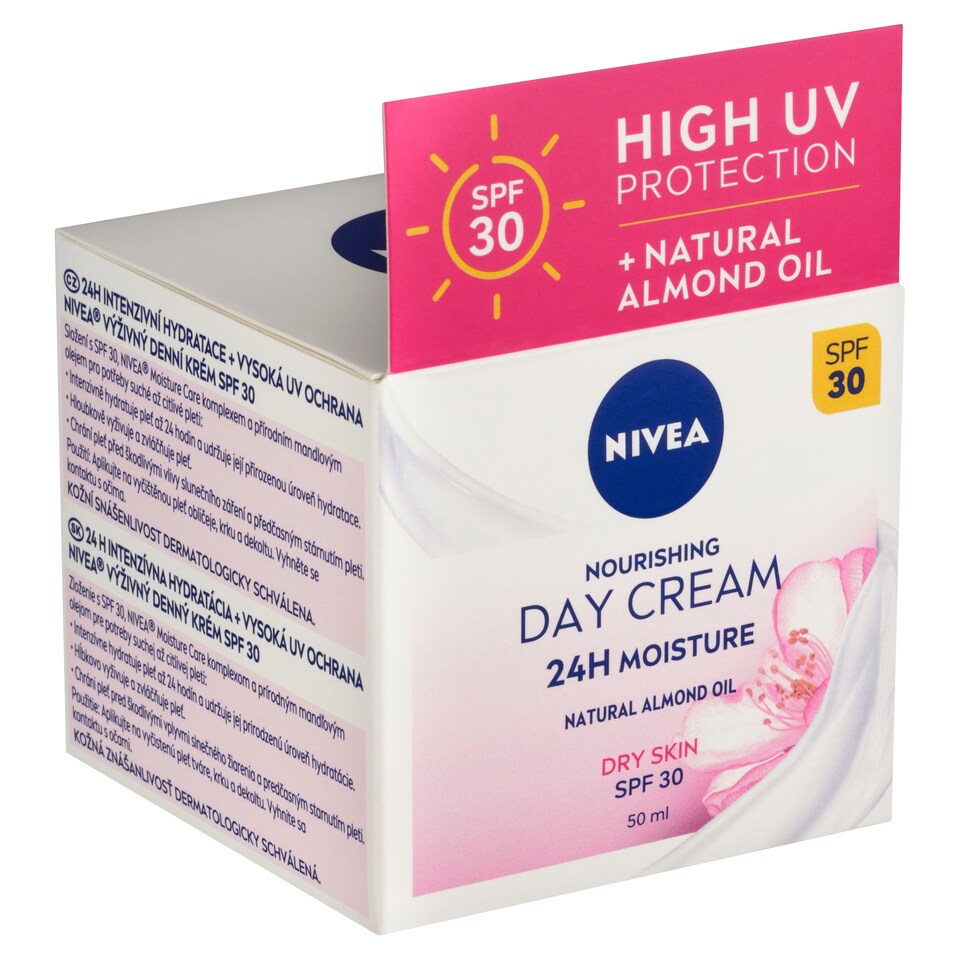 obrázok 1 z Nivea Výživný denný krém pre suchú až citlivú pleť OF 30 50 ml