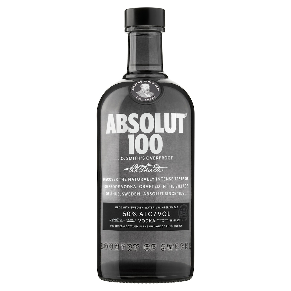 Absolut 100 Vodka 50% 0.7 L