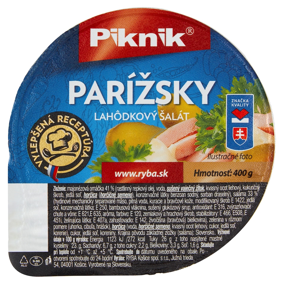 Piknik Parížsky lahôdkový šalát 400 g