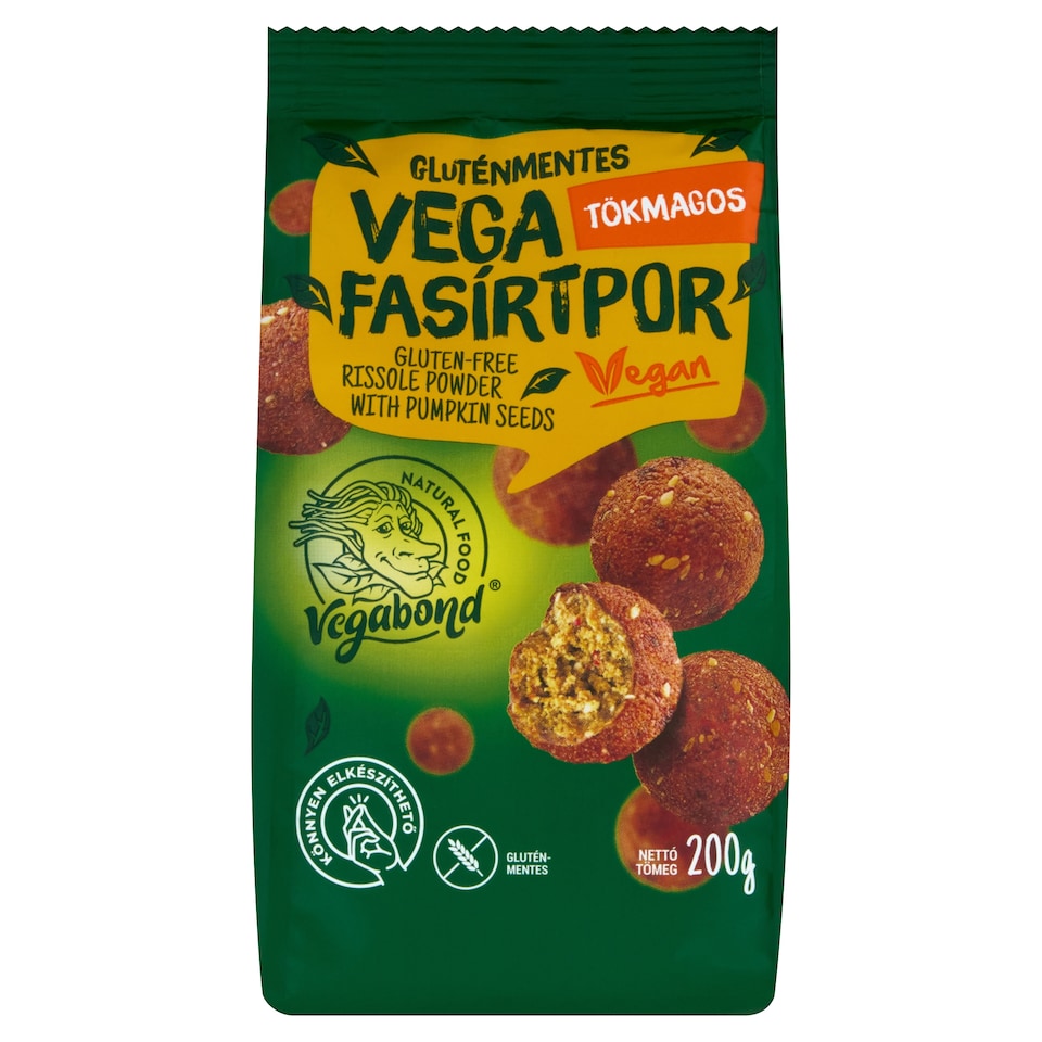 image 1 of Vegabond Gluten-Free Rissole Powder with Pumpkin Seeds 200 g