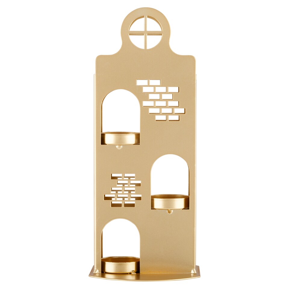 Ornamental House Candle Holder