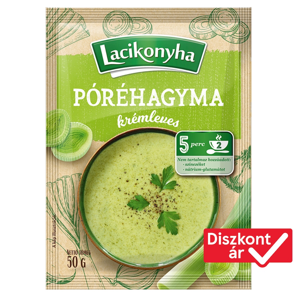 Lacikonyha póréhagyma krémleves 50 g