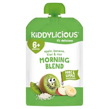 Kiddylicious Morning Blend Apple, Banana, Kiwi and Rice 100g
