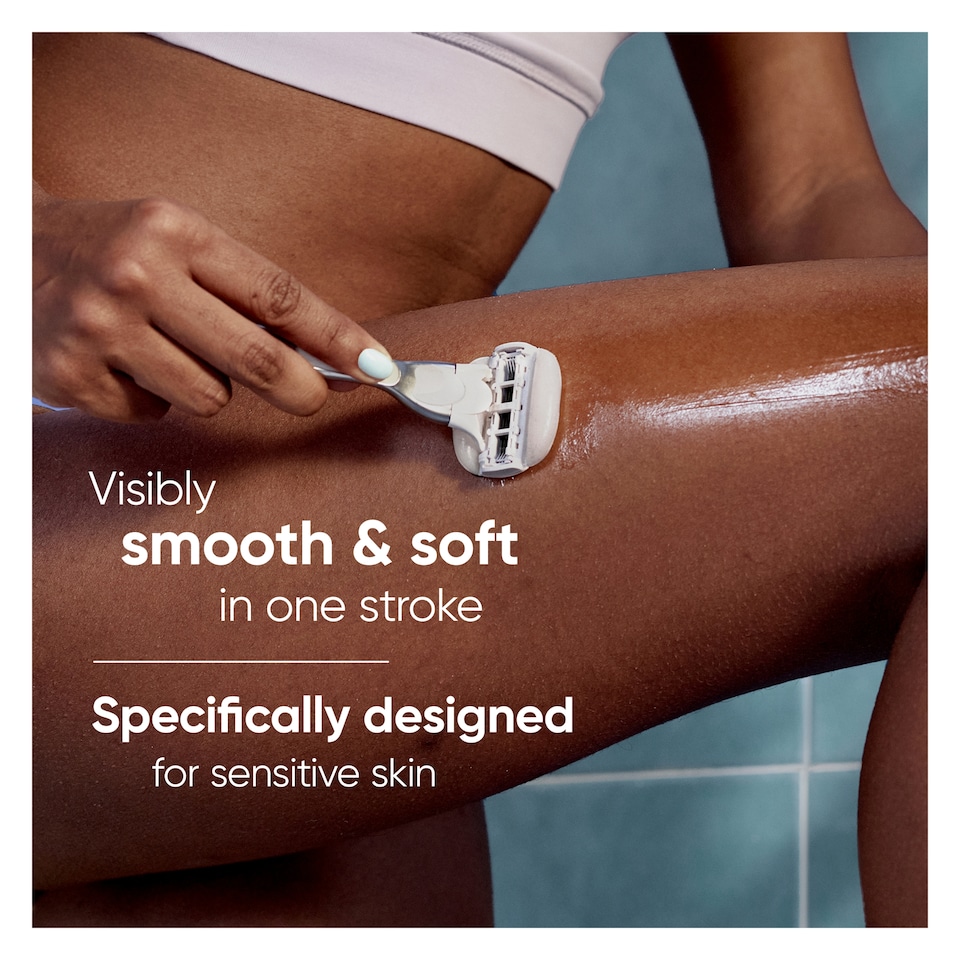 image 1 of Gillette Venus Comfortglide Sensitive Blades X3
