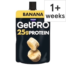 GetPRO 25g Protein Yoghurt Pouch - Banana 200g