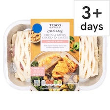 Tesco Cheese & Bacon Chicken En Croute 410G
