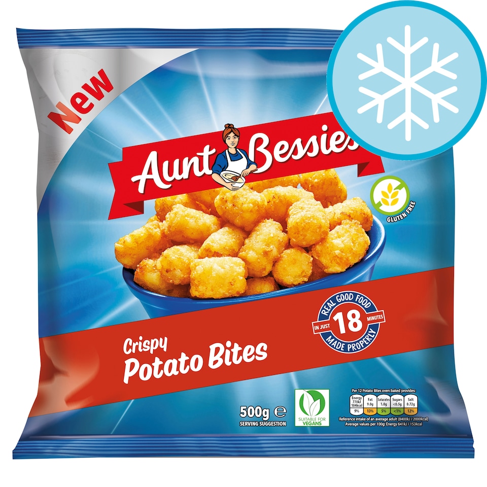 Aunt Bessie's Crispy Potato Bites 500G