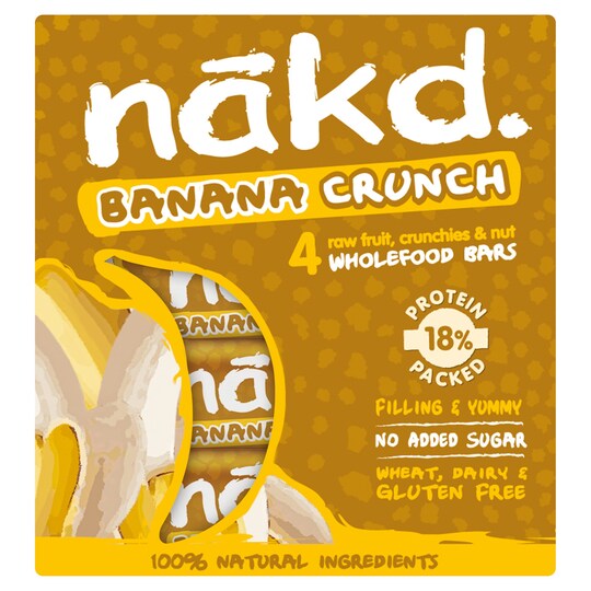 Nakd Banana Crunch 4X30g