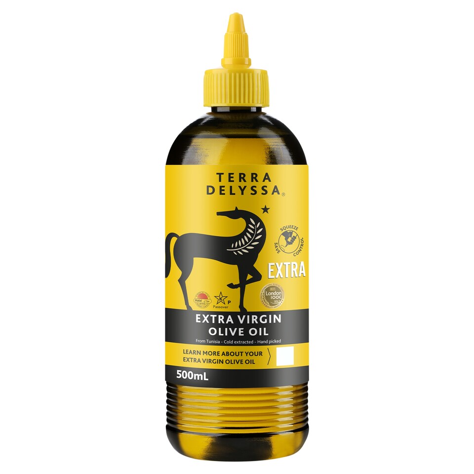Terra Delyssa Extra Virgin Olive Oil Squeezy 500ml