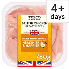 Tesco Chicken Breast Pieces 750g