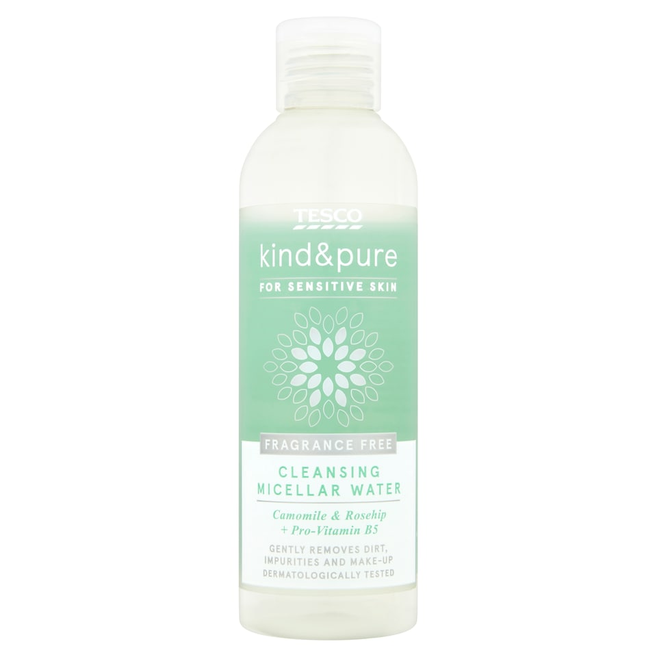 Tesco Kind And Pure Cleansing Micellar Water 200Ml
