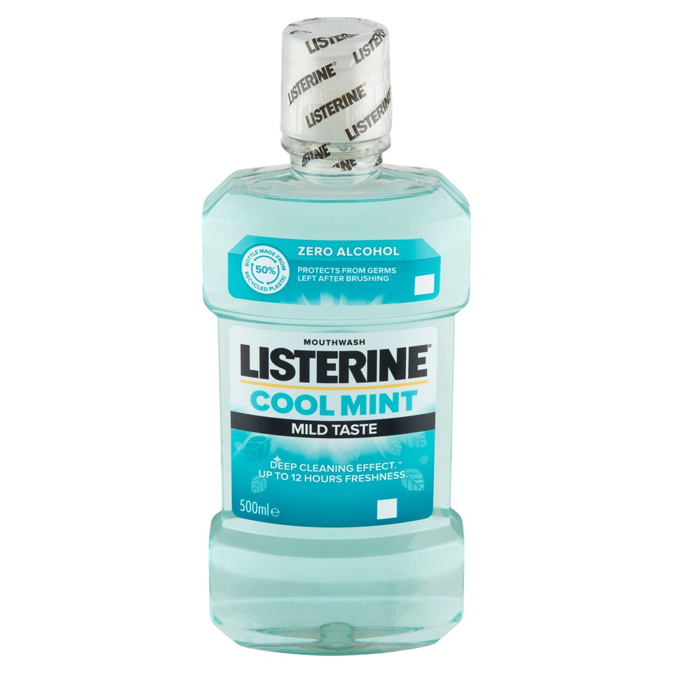 obrázok 1 z LISTERINE Cool Mint Mild Taste ústna voda 500 ml