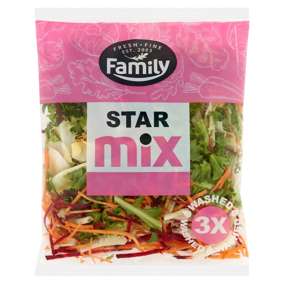 Family Star Mix friss salátakeverék 100 g