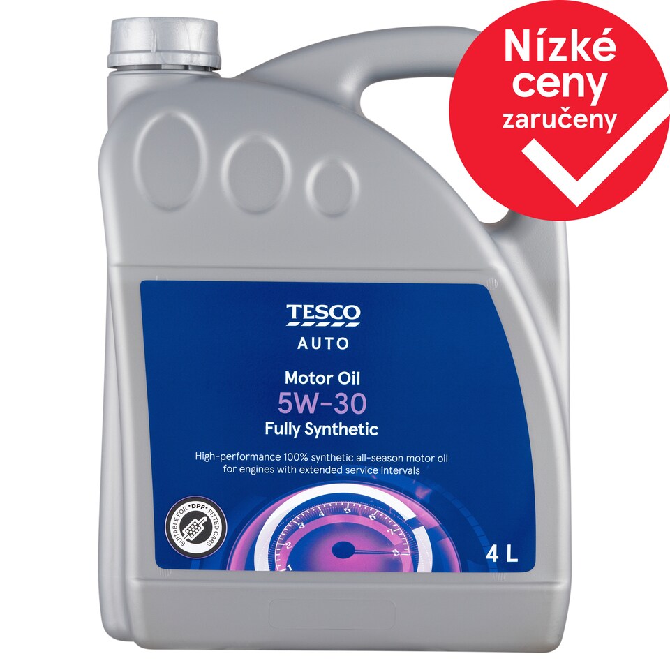 Tesco Auto Motorový olej 5W-30 4l