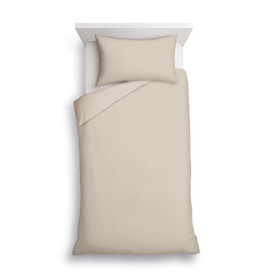 F&F Home Natural Cord Duvet Cover Set Single
