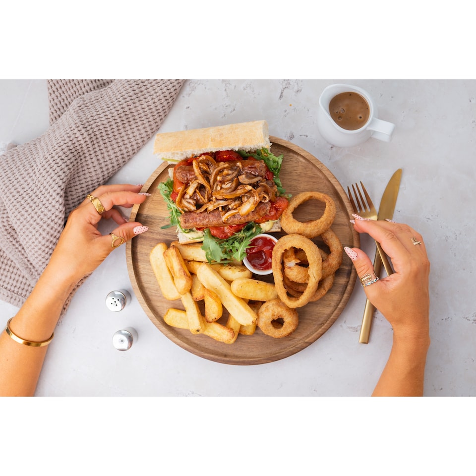 image 1 of HECK Steak & Butter Beef Sausages 340g