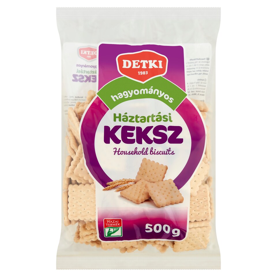 Detki hagyományos háztartási keksz 500 g 1. kép