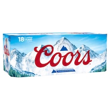 Coors Lager Beer 18 x 440ml