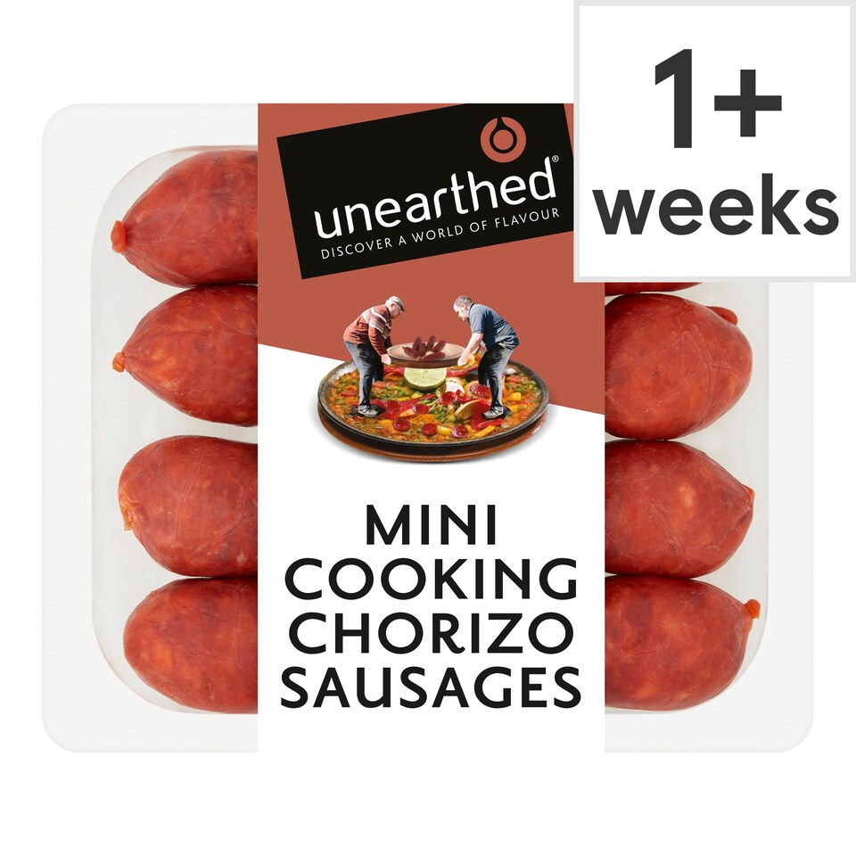 Unearthed Mini Cooking Chorizo Sausages 190g Tesco Groceries