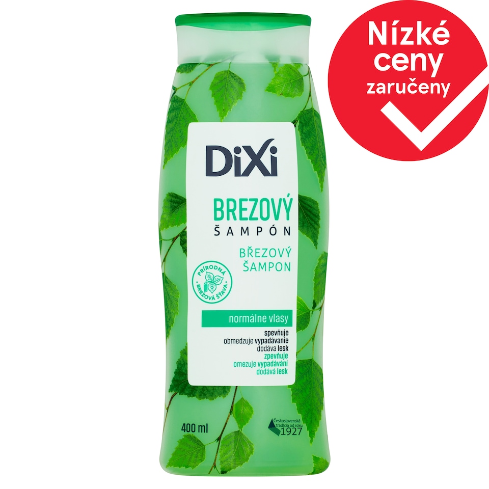Dixi Březový šampon pro normální vlasy 400ml
