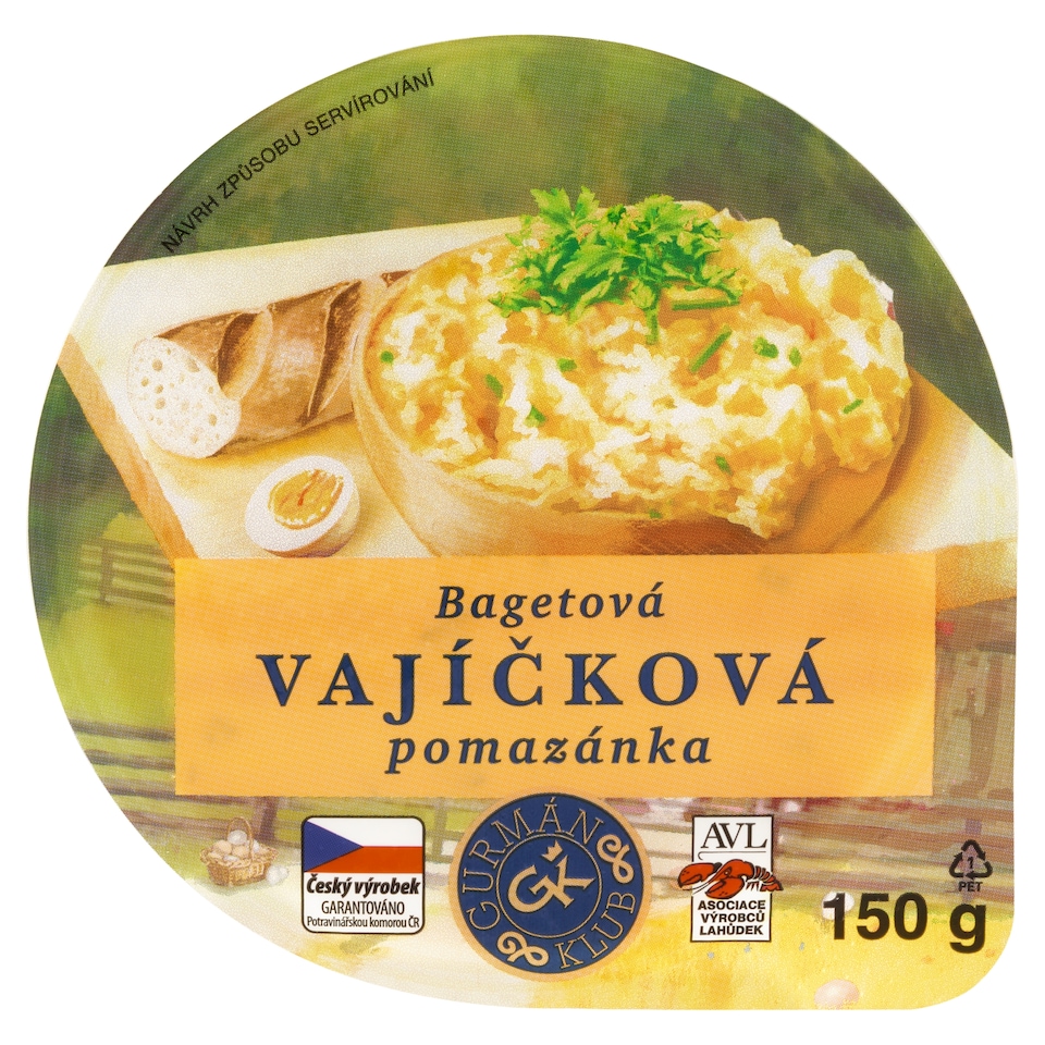 image 1 of Gurmán Klub Egg Spread for Baguettes 150g