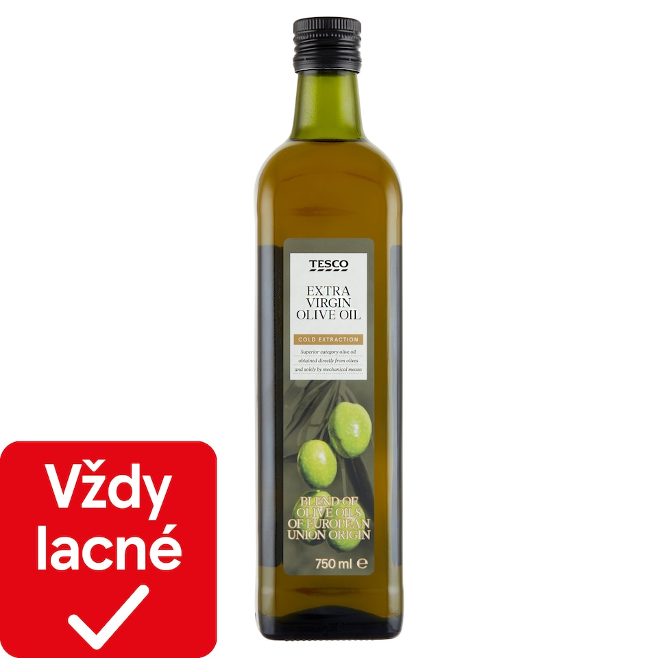 Tesco Extra panenský olivový olej 750 ml