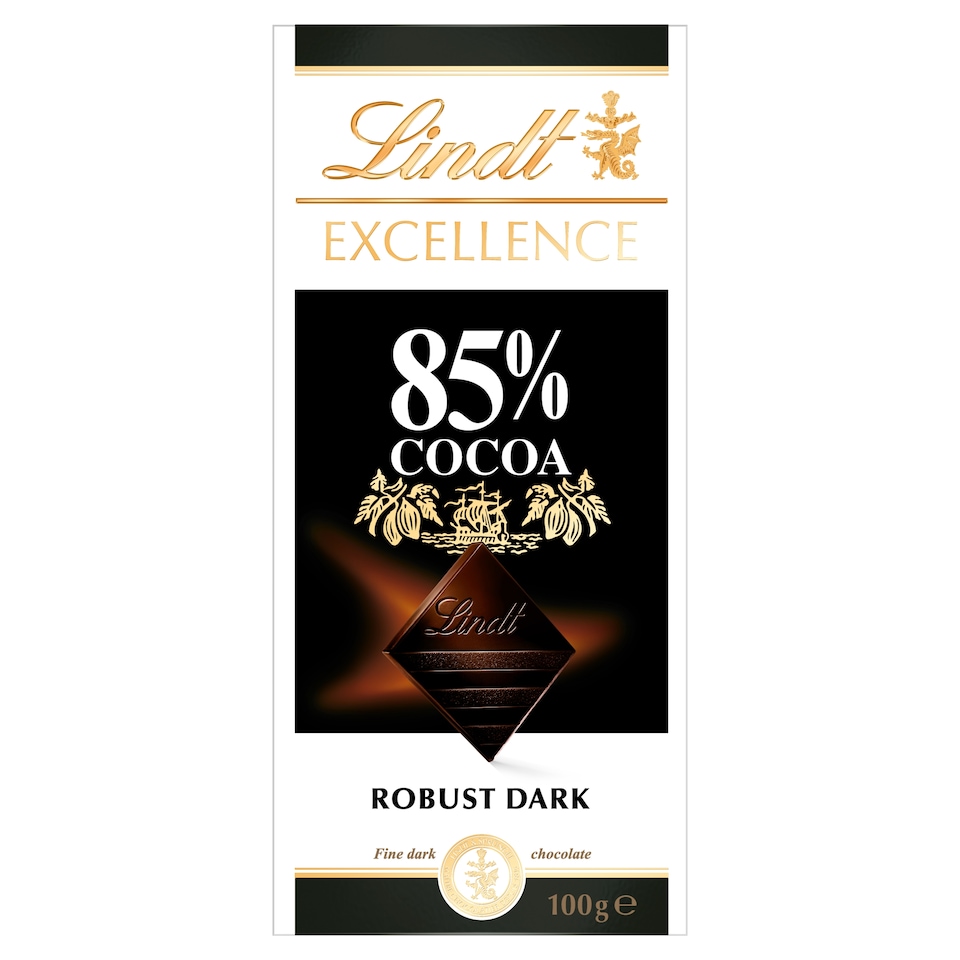 Lindt Excellence 85% extra étcsokoládé 100 g
