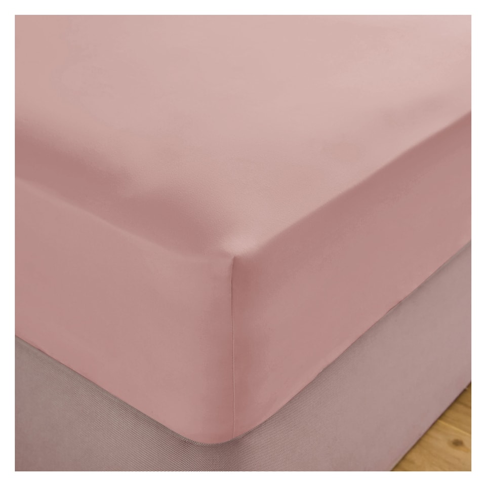 Silentnight Love Sleep Blush fitted sheet - single