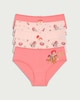 image 1 of Disney Toy Story 5-Pack Pure Cotton Jessie Print Knickers in Multi