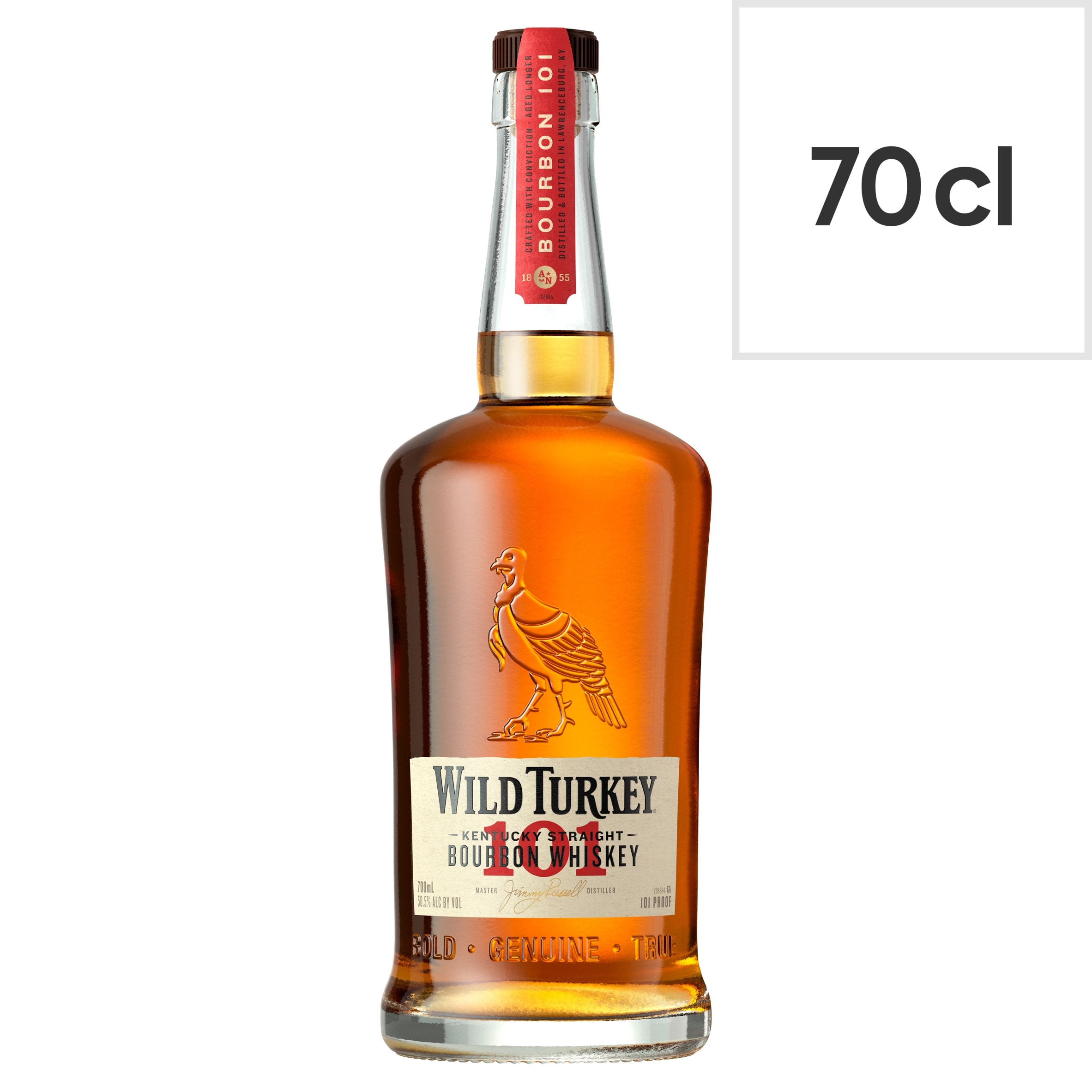 Wild Turkey 101 Kentucky Bourbon Whiskey 70cl