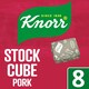 image 1 of Knorr Pork Stock Cubes 8 X 10G